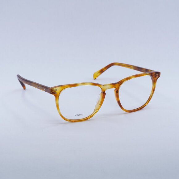 🕶️ New Celine CL50046I 053 52mm Eyeglasses - Blonde Havana Frame - Picture 1 of 10